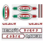 Cobra - MXII BMX decal set - Old school bmx