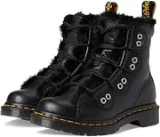 [Dr. Martens] Women's 1460 Lace Toe Fur Lined Nappa Leather Lace Up Boots