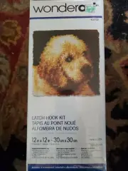 Puppy Love Wonder Art Latch Hook Kit #426132 Labrador 12x12” New