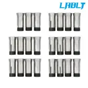 LABLT 23 Pack Metric 5C Collet Set 3mm - 25mm High Precision 0.0005" Accuracy