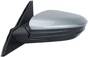 Side rearview mirror 3 Pins Side Door Rear View Mirror Assembly Compatible For Honda Civic 2016 2017 2018 2019 2020 2021 Lens Electrical Waterproof Car Part(L side)