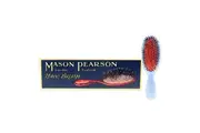 Mason Pearson Pocket Bristle and Nylon Brush - BN4 Blue by Mason Pearson for Unisex - 1 Pc Hair Brush