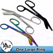 One Large Ring Lister Bandage Scissors Surgical Instruments for Medical Staff