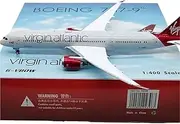 Pre-Built Model Aircraft Scale Highly Detailed Aircraft Model 1:400 17CM for Virgin Atlantic B787-9 G-VBOW Diecast Airplane Miniature Miniature Airplane Model