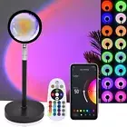 Sunset Lamp Light Projection, 16 Colors Changing Night Light with Remote and App