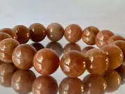7.5" "Sizzling Power/Intense Energy"~Red COPPER RUTILATED QUARTZ Bracelet R1383