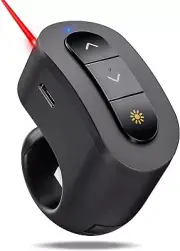 RING Presentation Clicker Wireless Presenter USB Powerpoint Clicker Remote