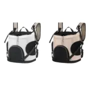 Pet Carriers Backpack for Small Dogs Cats Zipper Opening Breathable Travel Bags