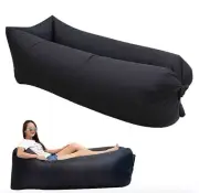 Official Pouch Couch AS SEEN ON TV Ultimate Go Anywhere Lounger New in Box Black