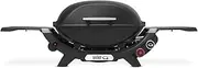 Weber Q+ Gas BBQ (Q2600N+ - Latest 3rd Generation) - LPG Midnight Black
