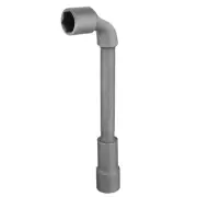 L Shaped Angled Hex Socket Wrench 22mm CR-V Double Ended Metric Socket Spanner