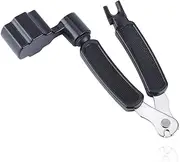 Guitar String Winder, 3 in 1 Multi-Functional Guitar String Pegs Winder Cutter Bridge Pin Puller, Guitar Maintenance Tool, Musical Instruments Accessories