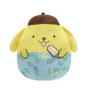 Squishmallows Child's 10 inch Sanrio Ocean Party Series Yellow Plush Pompompurin