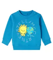 [Stella McCartney Kids] Stella McCartney Kids Baby printed cotton sweatshirt M 3 blue