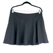 Old Navy Active Cloud Go Dry Dark Gray Tennis Skirt Shorts Sz XL New with tags!