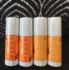 4pk BEAUTY TREATS MANGO HONEY & SHEA BUTTER NATURAL EXTRACTS LIP BALM CHAPSTICK