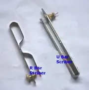 U or R Bar Scriber Floor Layer Scriber Locking Nut Flooring Tool