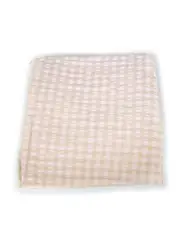 Pink Gingham Print Shawl