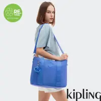 在飛比找Yahoo奇摩購物中心優惠-Kipling 深邃亮藍色大容量兩用包-MINTA L