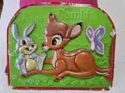Vintage Bambi And Thumper Large Plastic Disney Puzzle