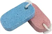 OATIPHO Natural Pumice Stone Foot Scrubber for Exfoliation Dead Skin Callus Removal Spa Experience for Smooth Heels Random Color Tool for Home Use Random Color