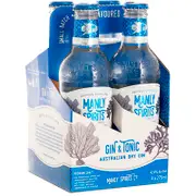 [Manly Spirits] Manly Spirits Australian Dry Gin & Tonic Bottle 275mL