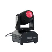15W Mini LED Moving Head Light - DMX512 RGBW 4-in-1 Beam Stage Lighting