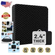 Egg Seat Gel Cushion for Back & Tailbone Pain Relief - For Office, Cars & More