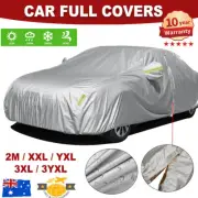 Car Cover 6 Layers Waterproof Aluminum Large Rain UV Dust Hail Proof Full Size