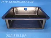 Under Dash Surface Mount Overhead Stereo Radio Housing Boat Marine RV Trailer