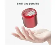 Mini Portable Bluetooth-compatible 5.0 Speaker Wireless Stereo Music Player Loudspeaker Pink