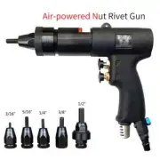 Electric Rivet Nut Gun Adapter Cordless Riveting Tool Insert Nut Drill Tool Kit