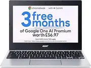 Acer Chromebook 311 CB311-11H - (MediaTek MT8183, 4GB, 64GB eMMC, 11.6 Inch HD Display, Google Chrome OS, Silver)