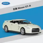Welly 1:36 Nissan GTR Metal Diecast Pullback Model Car New in Box
