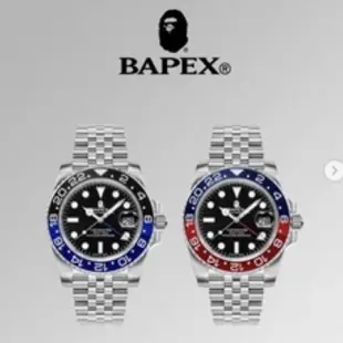 現貨A BATHING APE®Type2 BAPEX®Watch bape 藍黑 百事 紅藍 手錶 男錶 可樂圈