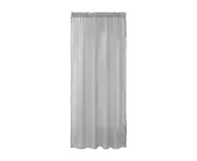 Sheer Curtains Semi-sheer Light Filtering Polyester Window Sheer Rustic Drapes for Living Room-Grey