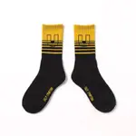 UGLY SYMPTOM SOCKS 金絲設計 金色 中筒襪
