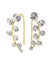 Amorium 18K Gold Plated CZ Ear Cuffs