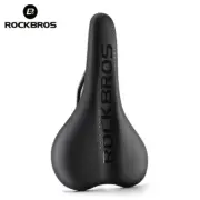 ROCKBROS Bike Saddle Carbon Steel Rail Saddle Bow Foam Filled Soft Cushion Pad