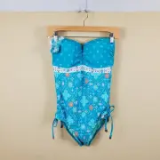 Seafolly Bandeau Swimsuit ~ Inka Gypsy Size 8