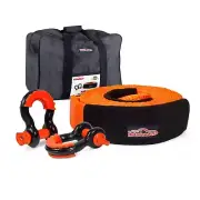Tow Strap Recovery Kit 12T 9M*75MM Heavy Duty 4x4 Recovery Kit+2 Bow Shackle