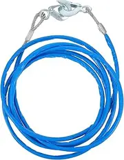 SOESFOUFU 1 PC Tow Rope Synthetic Winch Line Steel Tow Cable Car Trailer Tie Downs Car Trailer Straps Winch Rope Pulling Rope Towing Strap Rope Towing Rope Wheel Straps for Towing Truck PVC