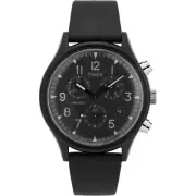 Timex MK1 Supernova Quartz Movement Black Dial Men's Watch TW2T29500 MSRP $149