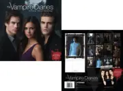 The Vampire Diaries 2012 Calendar & Poster NEW OOP Ian Somerhalder Nina Dobrev