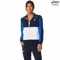 在飛比找momo購物網優惠-【asics 亞瑟士】平織外套 女款 網球 外套(2042A