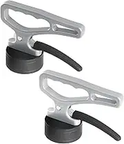 Magnetic Pickup Tool, Stainless Steel Lifting Magnet Sweeper, for Welding, Metal Separation, Laser Cutting, Micro-Adjustable, 2 Pack