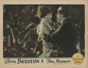 Fine Manners Lobby Card Gloria Swanson Eugene Obrien 1926 2 Old Movie Photo