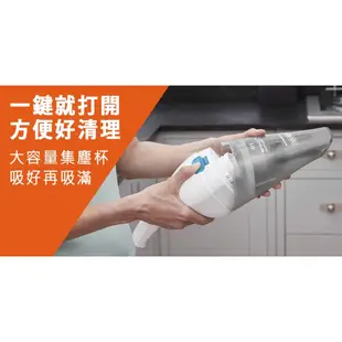 【BLACK&DECKER】美國百工 3.6V 手持無線吸塵器 NVC115JL-TW