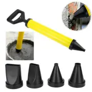 New Grout Mortar Gun Syringe Pointing Grouting Tool Sprayer Applicator+4 Nozzles