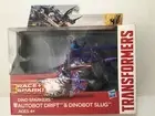 Transformers AUTOBOT DRIFT + DINOBOT SLUG Dino Sparkers 2014 Hasbro